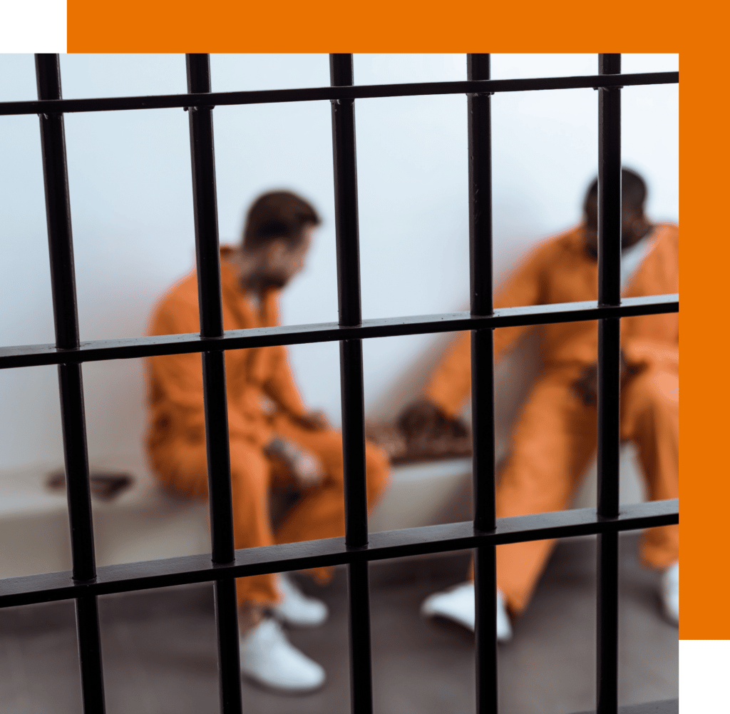 Prisoners in a Jail Cell